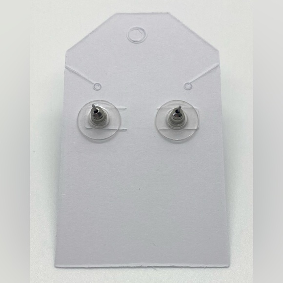 Gray Large Pearl Stud Earrings Preppy Classic Traditional Party Retro Feminine - Picture 6 of 8